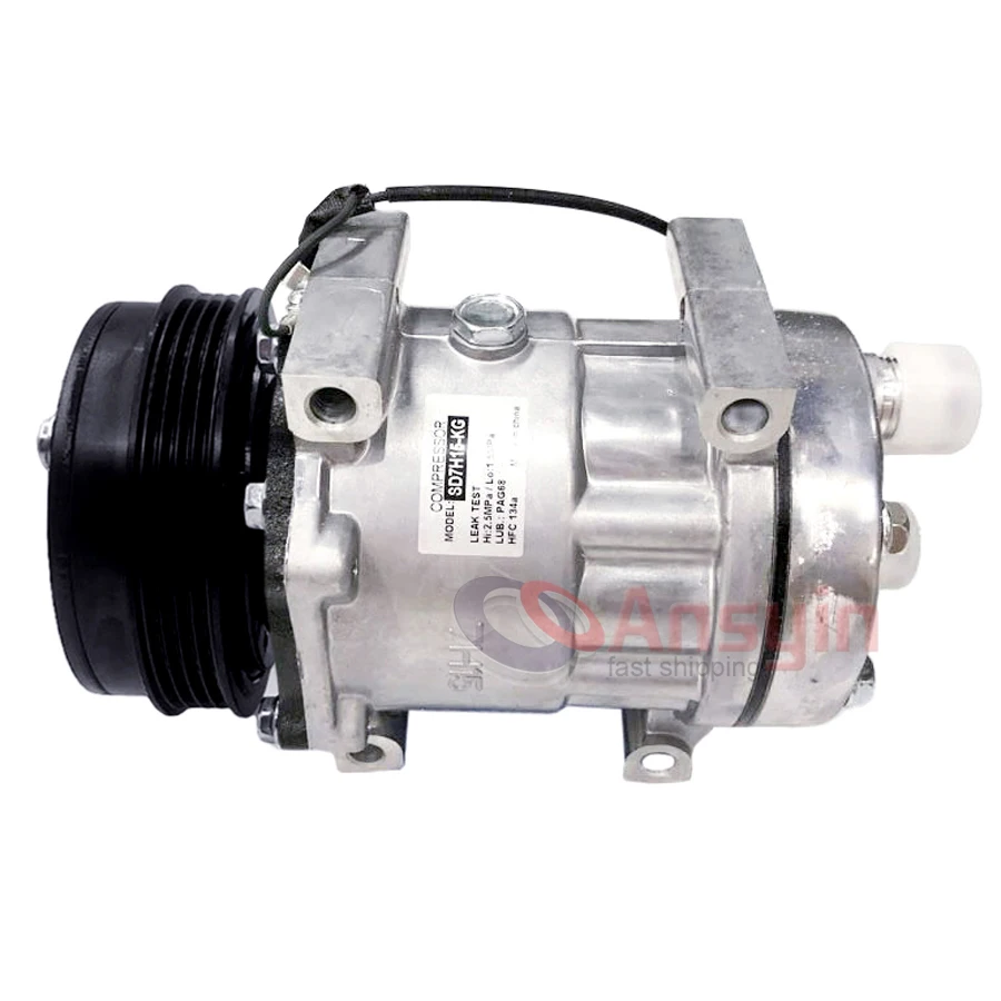 SANDEN SD7H15 CAR AC Air Conditioning Compressor For LAND ROVER DEFENDER LD Pickup 2.5 Td5 JPB101200 TSP0155160 8FK351132231 4PK