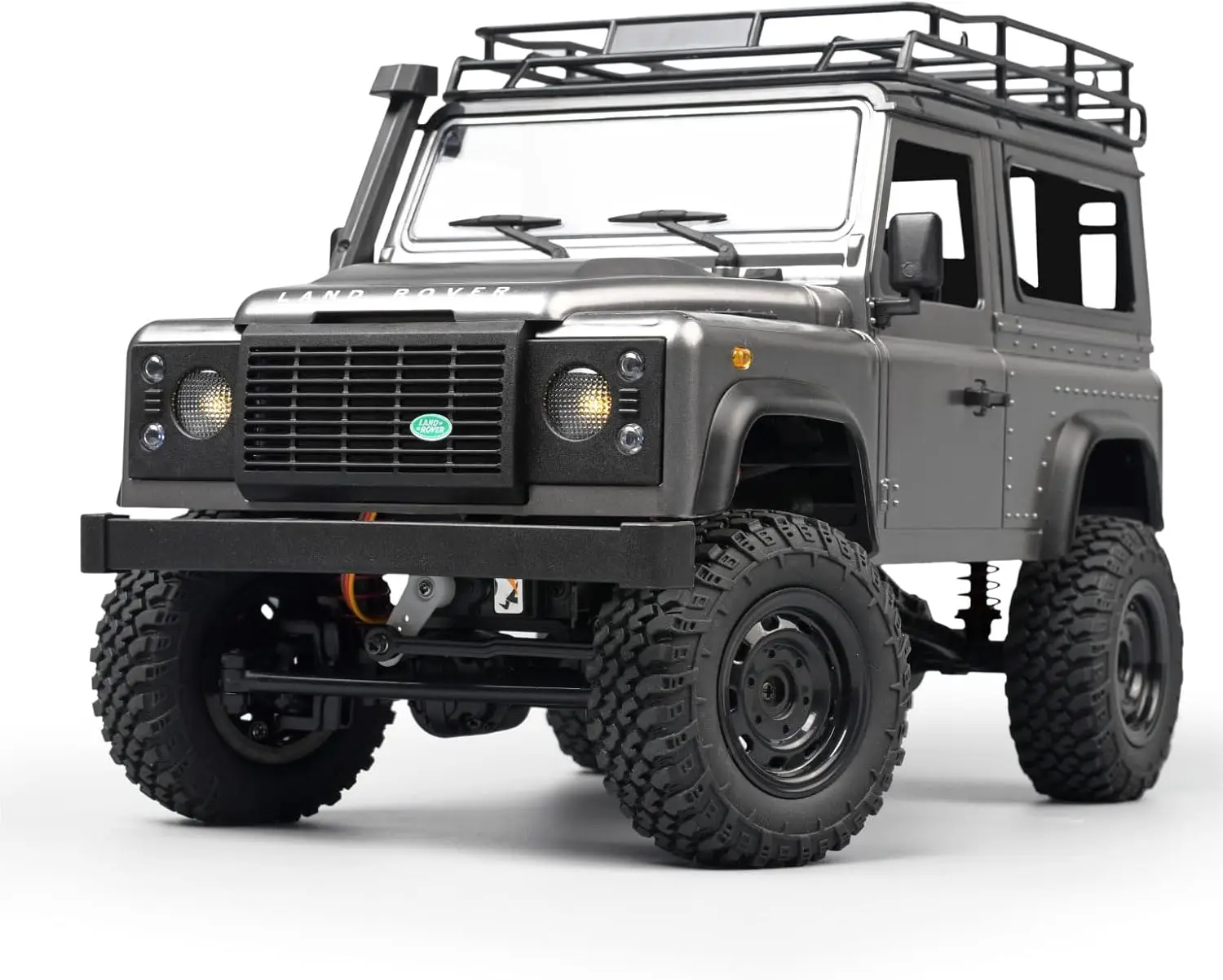 1/12 Scale 4x4 RC Crawler Truck, Off-Road All Terrain Remote Control, Proportional Throttle Steering, RTR, 2024 Upgrade New Chassis, 280 Motor, for Adults