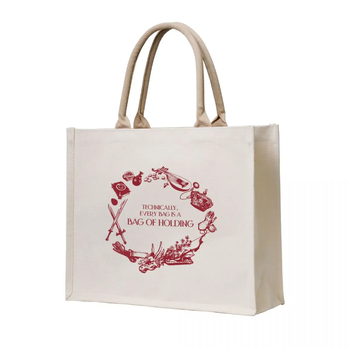 

Bag of Holding Tote Bag shopper bags tote bag screen reusable grocery bags