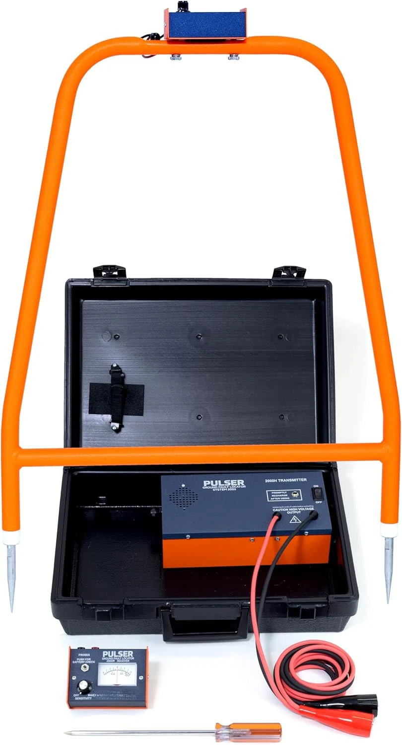 

Communications PE2003-G Pulser Ground Fault Locator | Underground Wire Break Locator | High-Voltage Signal | A-Frame Receiver