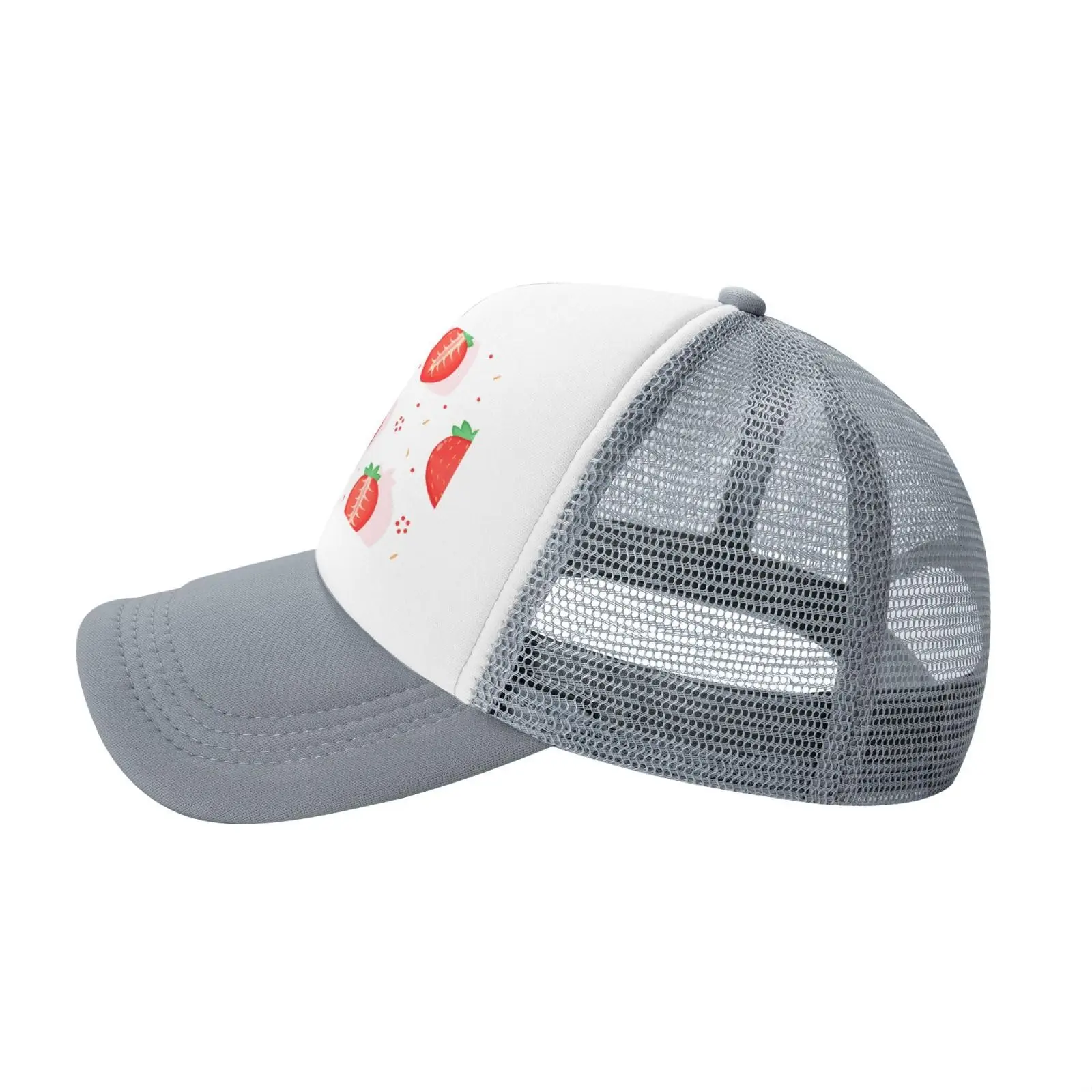 Sweetheart Strawberry Baseball Hats for Men - Mens Trucker Hats - Trucker Hats for Men