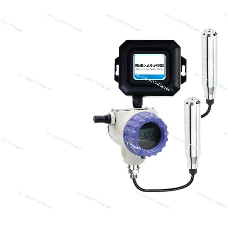 4G Transmission LCD Digital Display High-precision Input Wireless Liquid Level Sensor