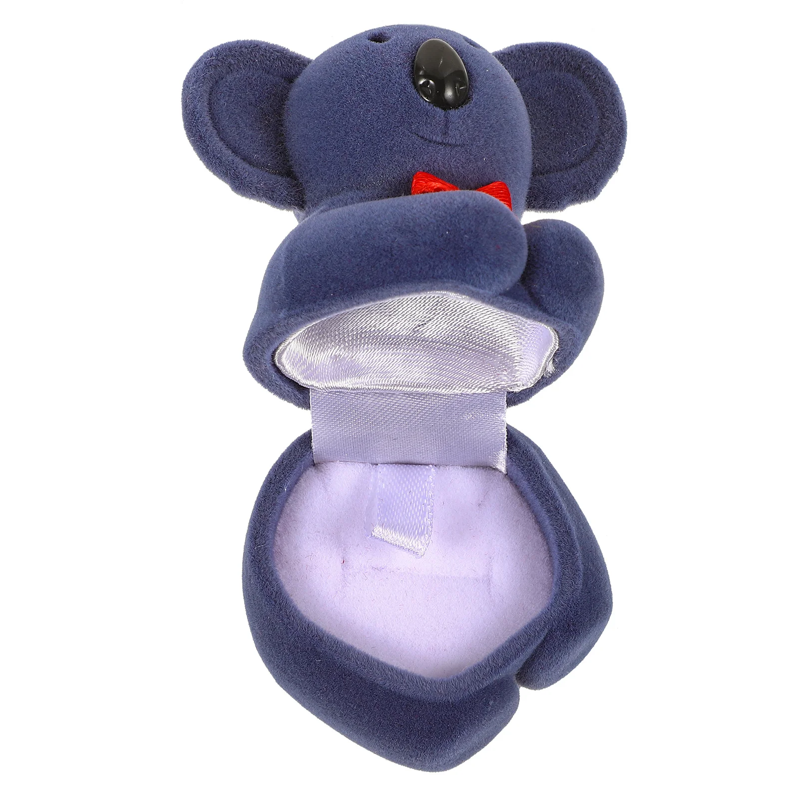 

Koala Shaped Jewelry Case For Proposal Wedding Engagement Small Storage Bridal Shower Gift Ring Organizer Earrings Container