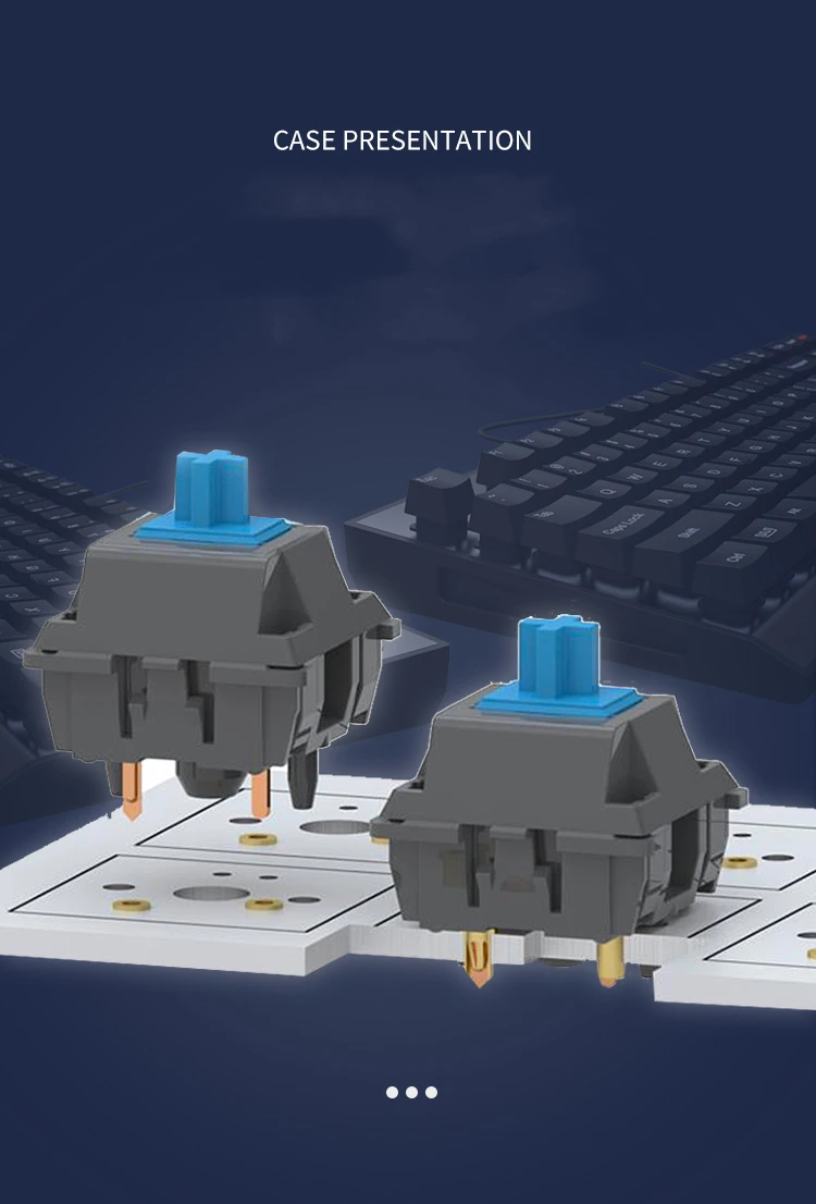 لوحة المفاتيح الميكانيكية استبدال مع مقبس التوصيل الساخن Kaihua الكرز جيا تي طويلة غاو تي مأخذ التبديل الجزئي