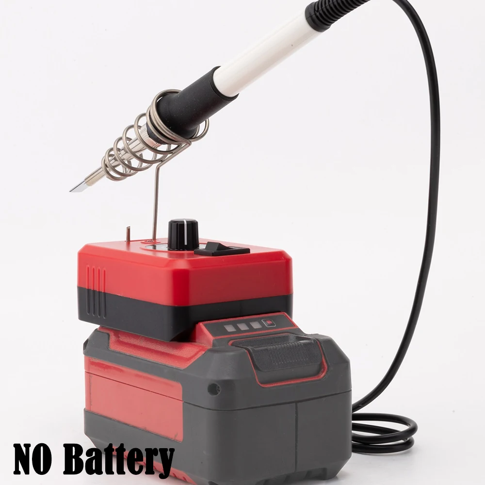 

Беспроводная паяльная станция T12, электронный сварочный утюг для паяльника с литиевой батареей Ozito 18 В для ремонта своими руками (БЕЗ батареи)