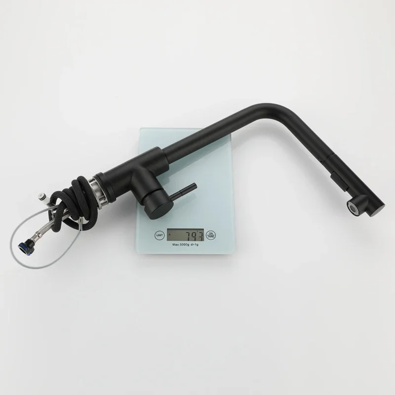 Sensitive Touch Kitchen Faucet Brushed Nickel Pull Out Kitchen Mixer Tap Hot Cold Water Tap Smart Sensor Touch Kitchen Faucet