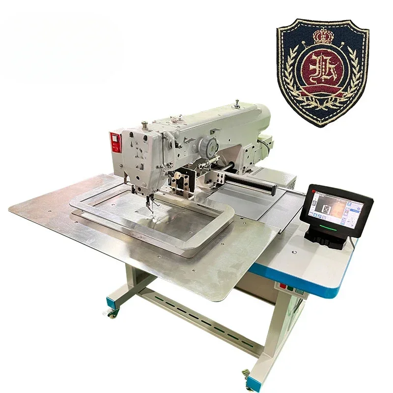 LVBU-3520G Industrial Pattern Sewing Machine Is Used For Garment Badge Webbing Leather Sewing Machines
