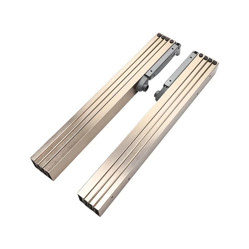 Multi-functional folding table slide rail hardware extension invisible pull-out extension table bar