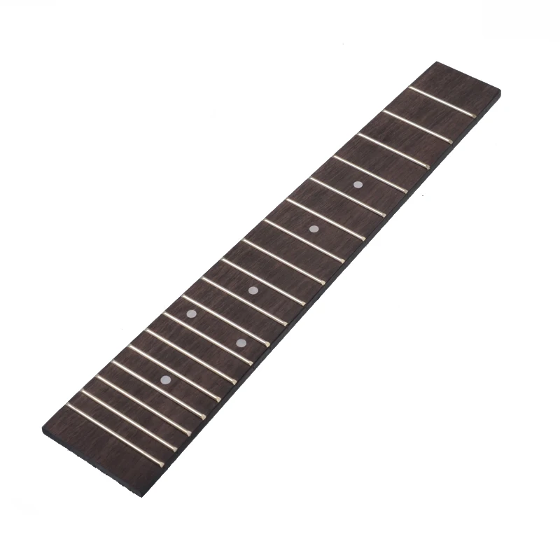 24 Concert Ukulele Fingerboard for Ukulele with 4MM Dot 18 Fret Rosewood UK Guitar Fretboard Replacement