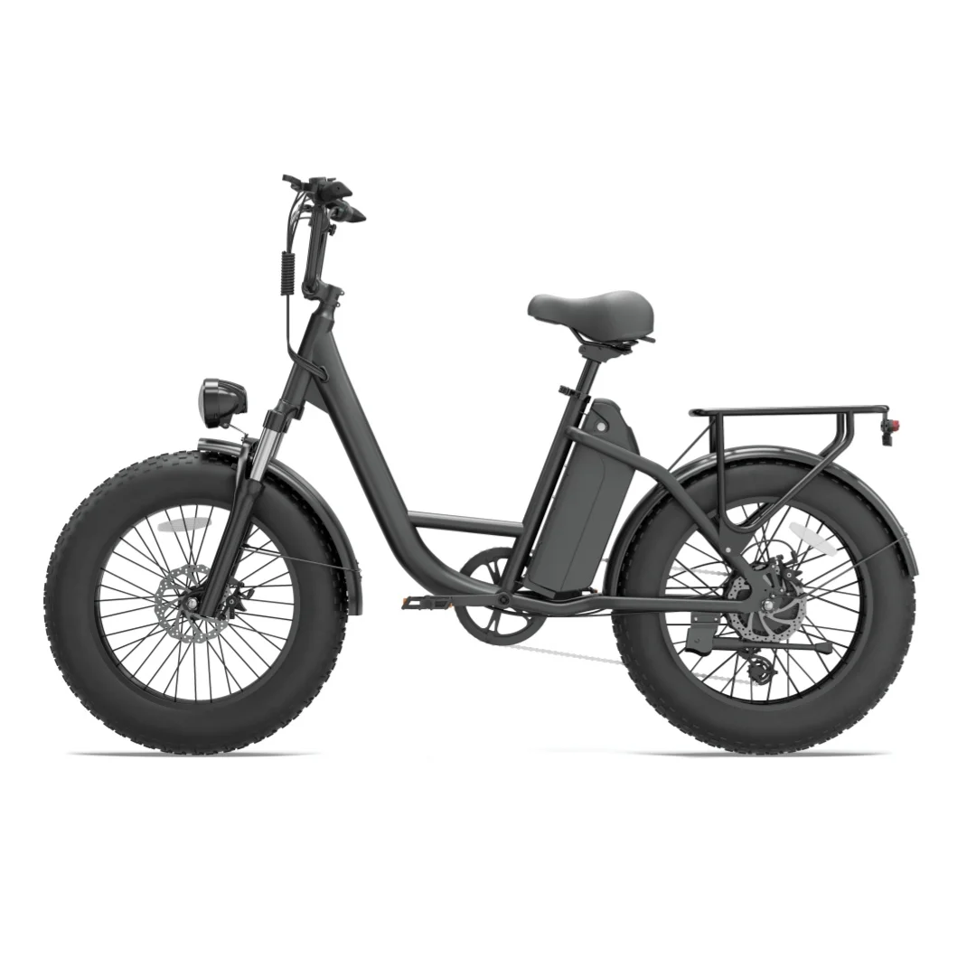 Urlife E20PRO 1500W elektrische fiets 26x4″ banden 48V 15,6Ah batterij Fat E-bike 7 versnellingen Hydraulische schijfremmen voor volwassenen Elektrische fiets