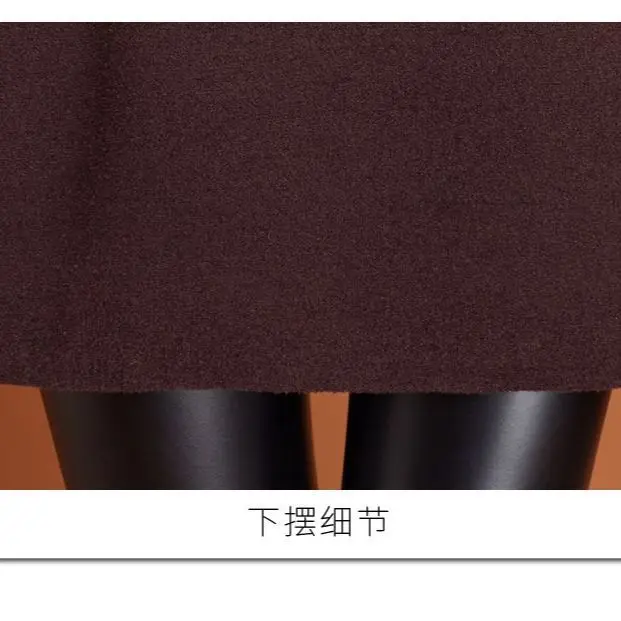 Elegante outono-inverno nova chegada camisola de malha de comprimento médio camada de base alta pescoço solto emagrecimento meados de comprimento longo camisola de malha