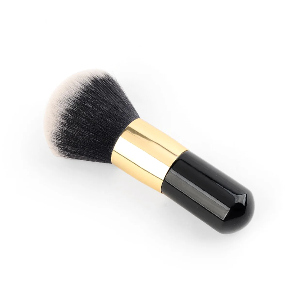 Flat Liquid Foundation Brush Face Blush Makeup Cosmeic Powder BB Cream Make up Beauty Tools (Gold & White)