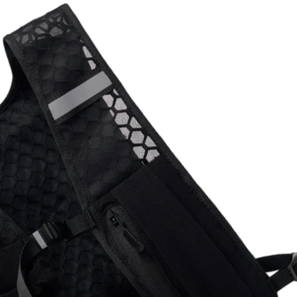 กลางแจ้งน้ําหนักเบา Hydration Vest Breathable Running Vest กระเป๋ากันน้ําไนลอนขี่จักรยานกระเป๋าเป้สะพายหลังกีฬากระเป๋าเป้สะพายหลัง