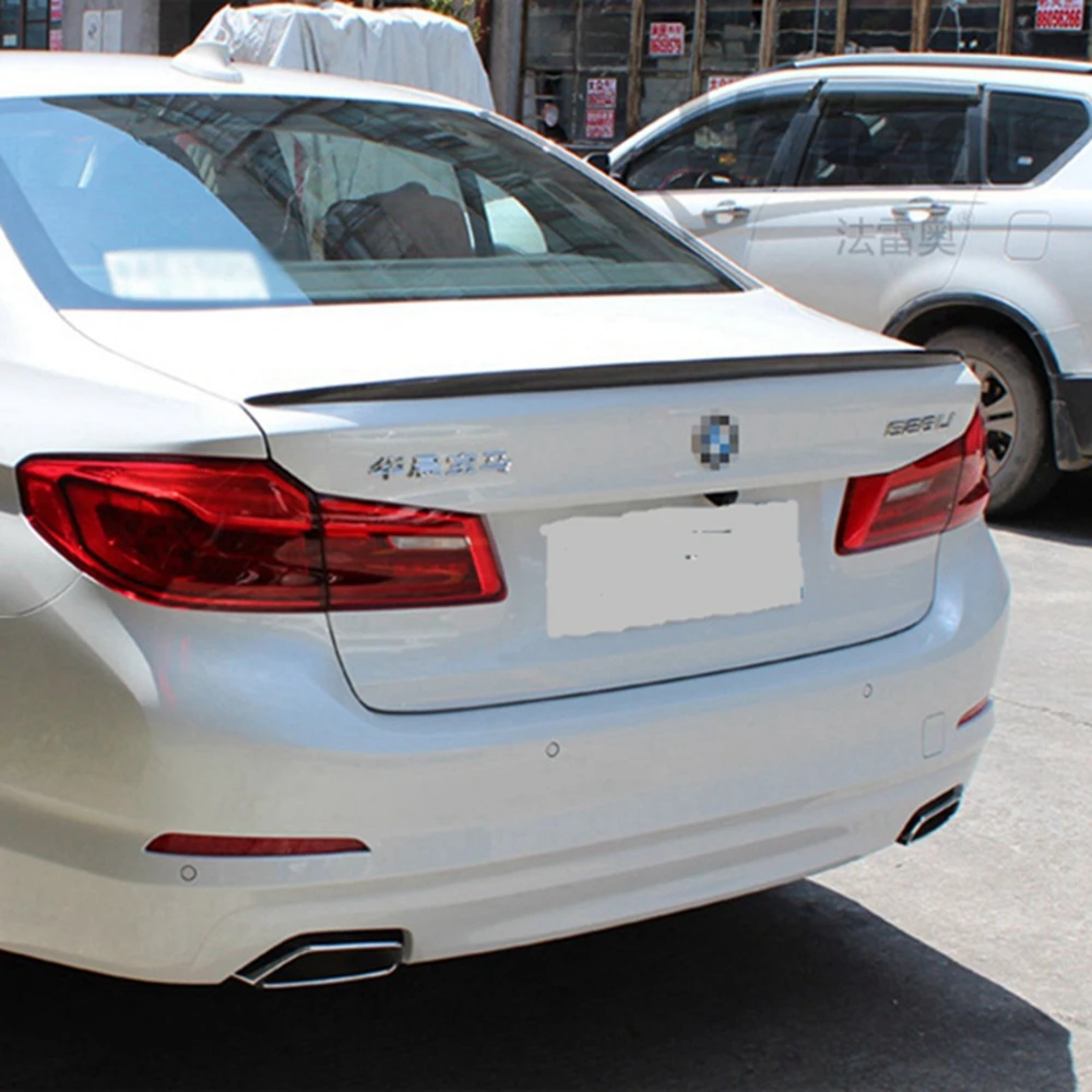 2016-2024 Car Spoiler FOR BMW 5 Series G30 G38/M5 F90 M5 Style Real carbon fiber material Rear Spoiler Trunk wing