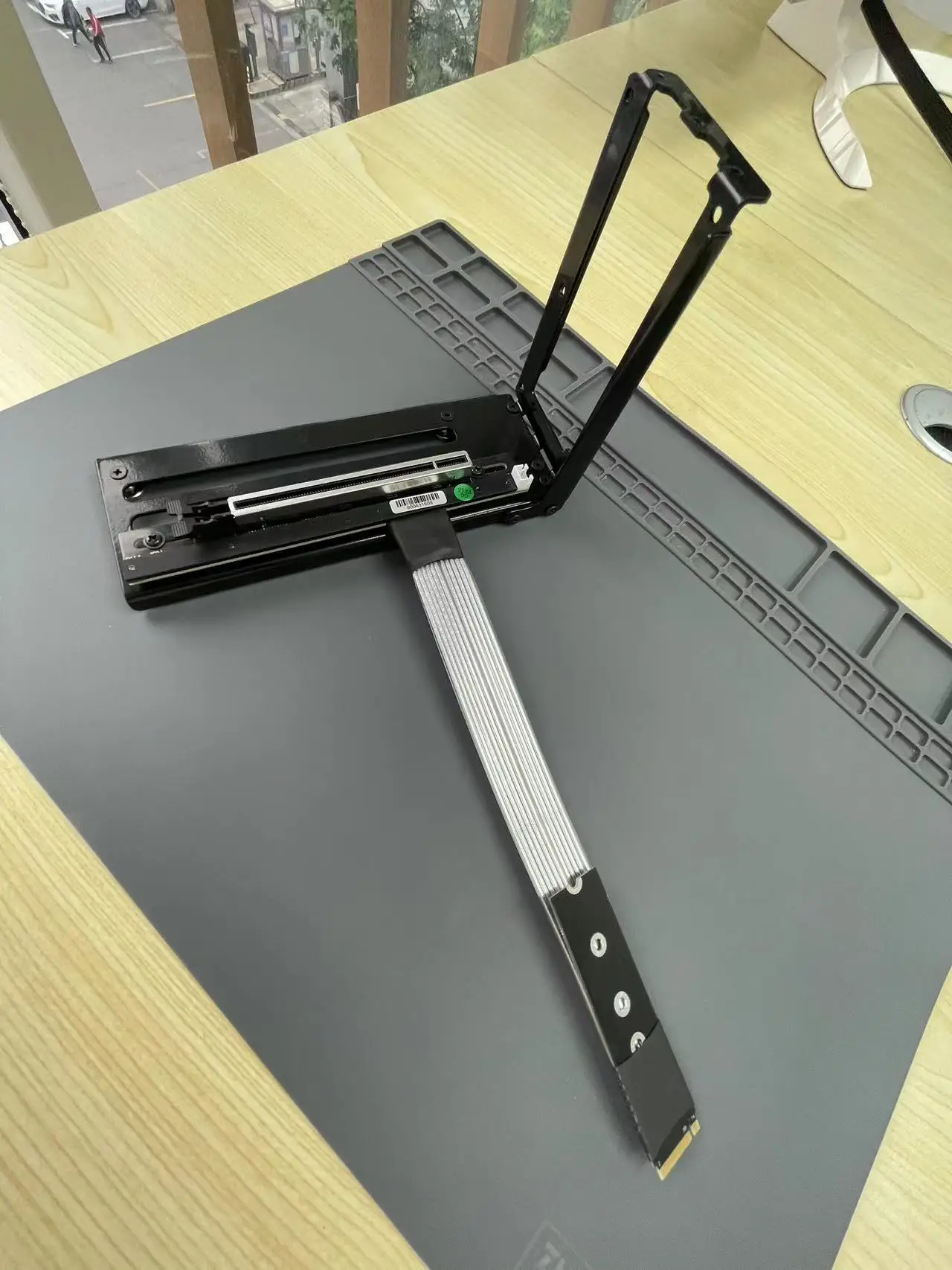 2025 novo riser m.2 ngff nvme stx placa principal cabo de extensão da placa gráfica para pcie 4.0 x16 m.2 a 90 graus 16x adt