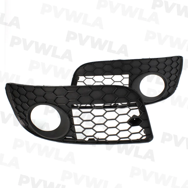 Pair Left+Right Side Fog Light Lamp Grille Cover For VW Golf 5 GTI 2004 2005 2006 2007 2008 2009 1K0854661M 1K0854662F