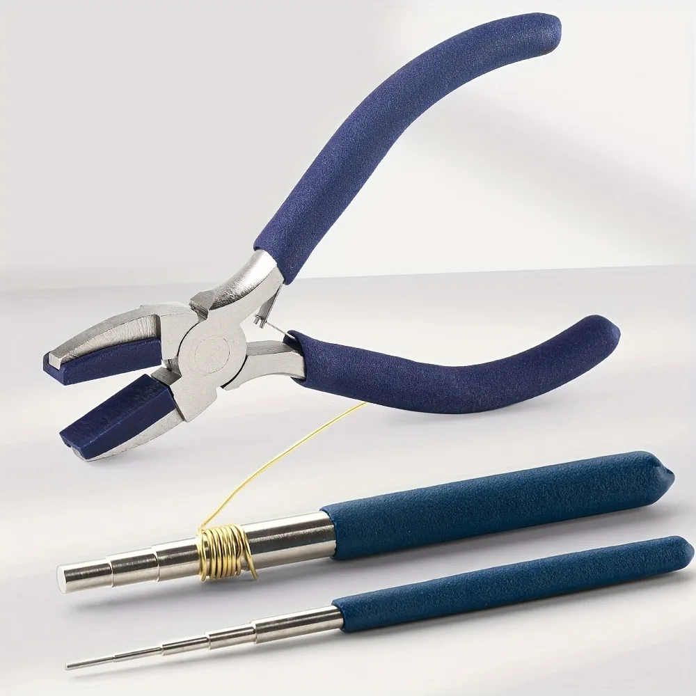 3Pcs/Set Multifunctional Jewelry Pliers Jewelry Making Kit Beading Wire Jewelry Pliers for Crafts Earrings Necklaces DIY Tools
