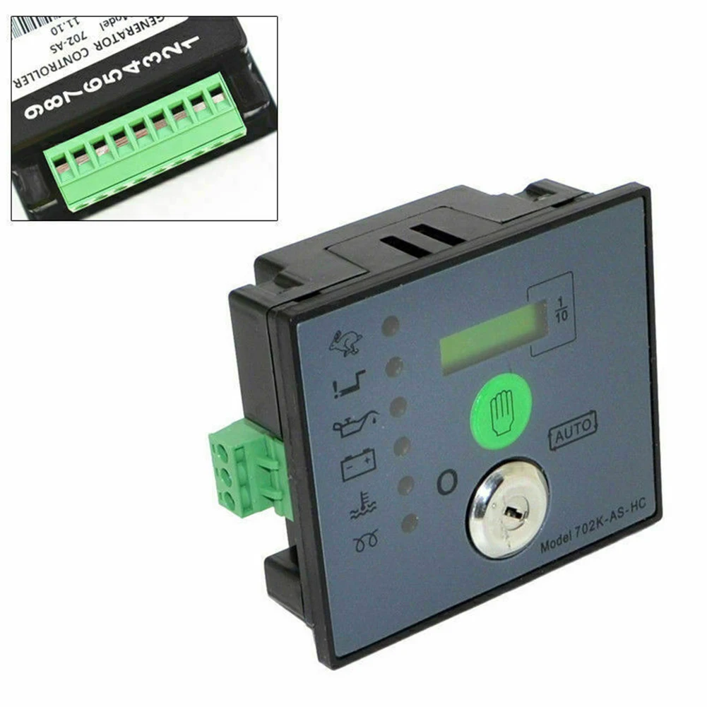 Generator Controller 702K AS HC Electronic Auto Start Controller Efficient Engine Control for Genset Generator