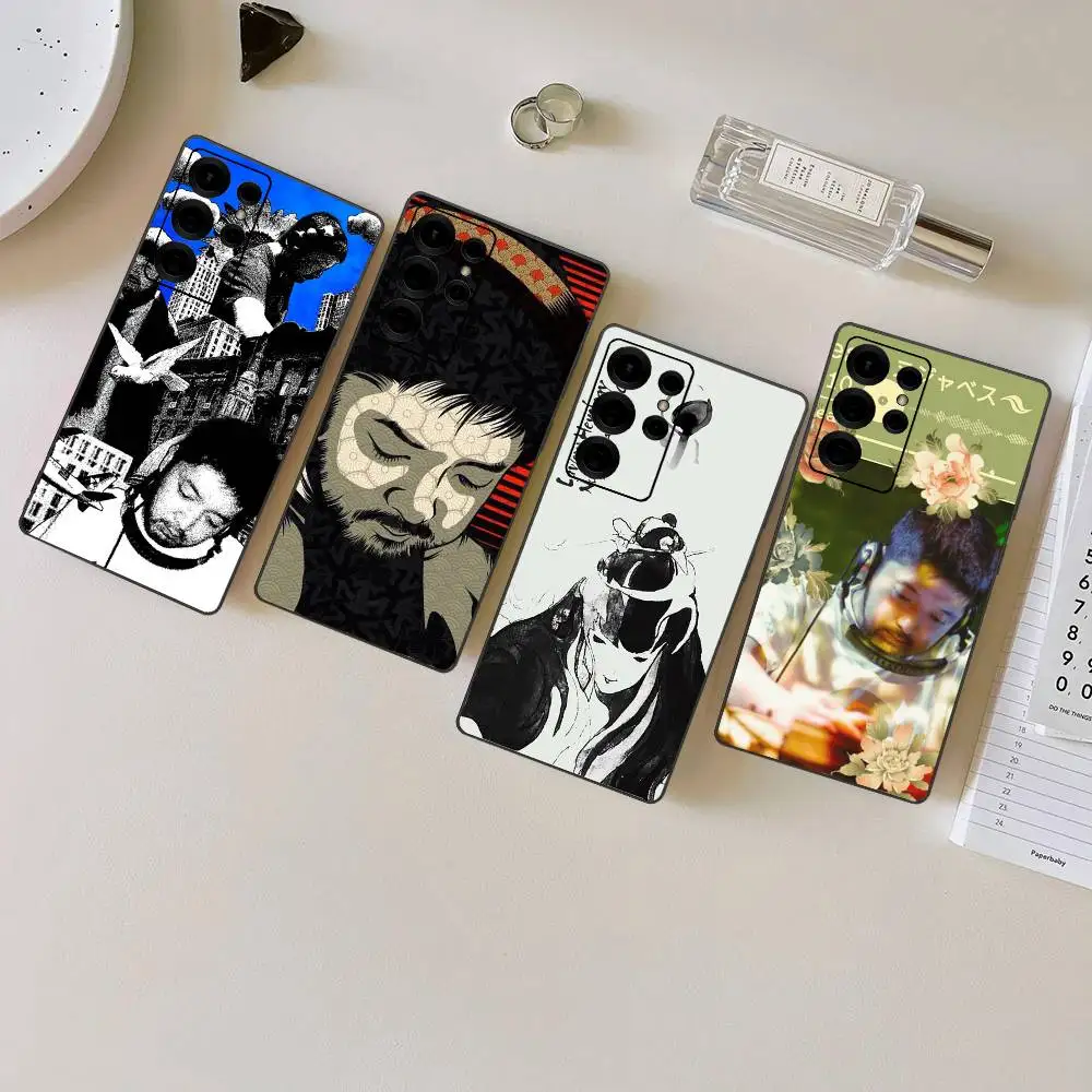 Classic Hip-Hop Producer N-Nujabes Phone Case For Samsung S 24 Fe 25 Ultra Plus 20 Lite 21 30 22 23 24 22 Ultra 5G Fundas