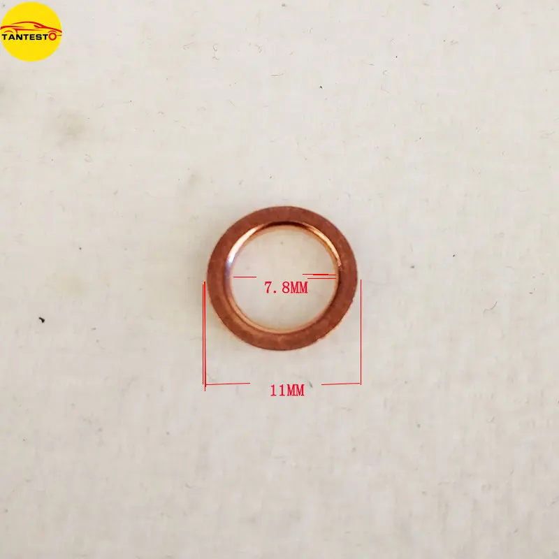100PCS Injector Gasket Washer for Mitsubishi Delica Pajero L200 L400 MD070718 4D56 4M40 4D65, 4D68, 4D55