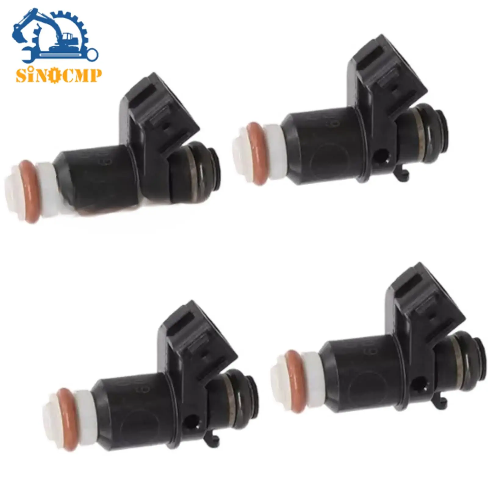 

4Pcs Fuel Injectors 842-12282 1AMFI00125 57842 FJ637 M801 Fuel Supply System Accessories For Honda Civic 1.7L Engine Parts