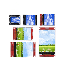 TFT Display 0.96/1.3/1.44/1.8/2.4/2.8/3.5 Inch TFT Full Color Screen LCD Module ST7735 ILI9341 Driver Interface SPI for Arduino