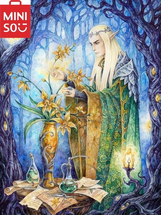 MINISO DIY sin marco pintura al óleo Digital para el Señor de los Anillos decoración del hogar pintura pared dormitorio decoración de la habitación regalo