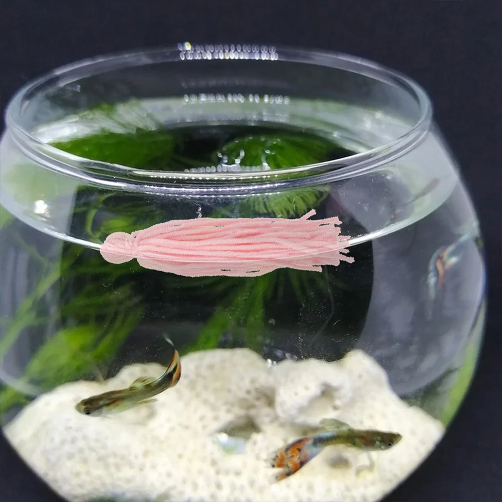 

8Pcs Fish Tank Spawning Mops Floating Breed Mop Aquarium Decor Angelfish Shrimp Breeding Supplies Fish Breeding Tool Hideout