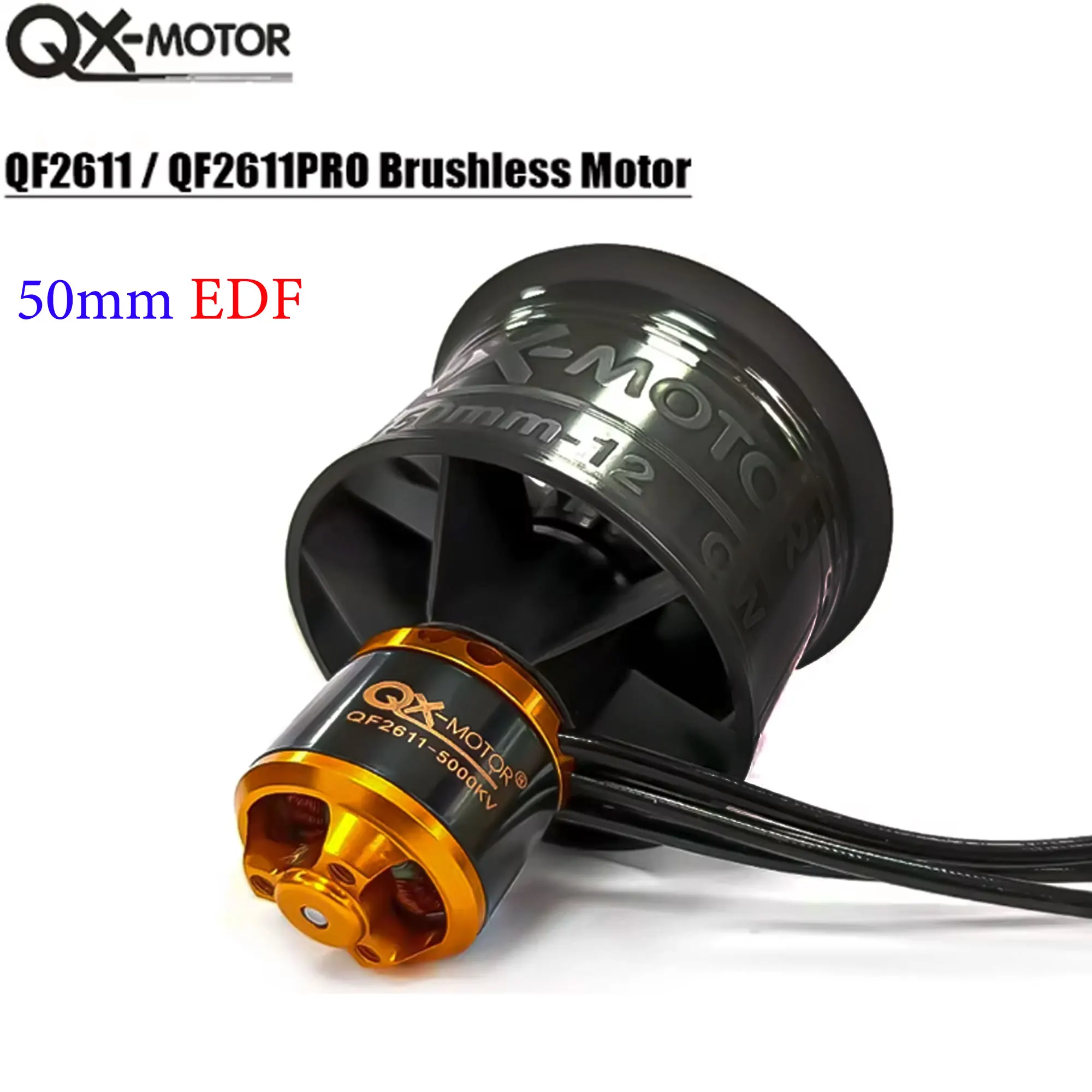 QX-MOTOR 50Mm 12-Bl…