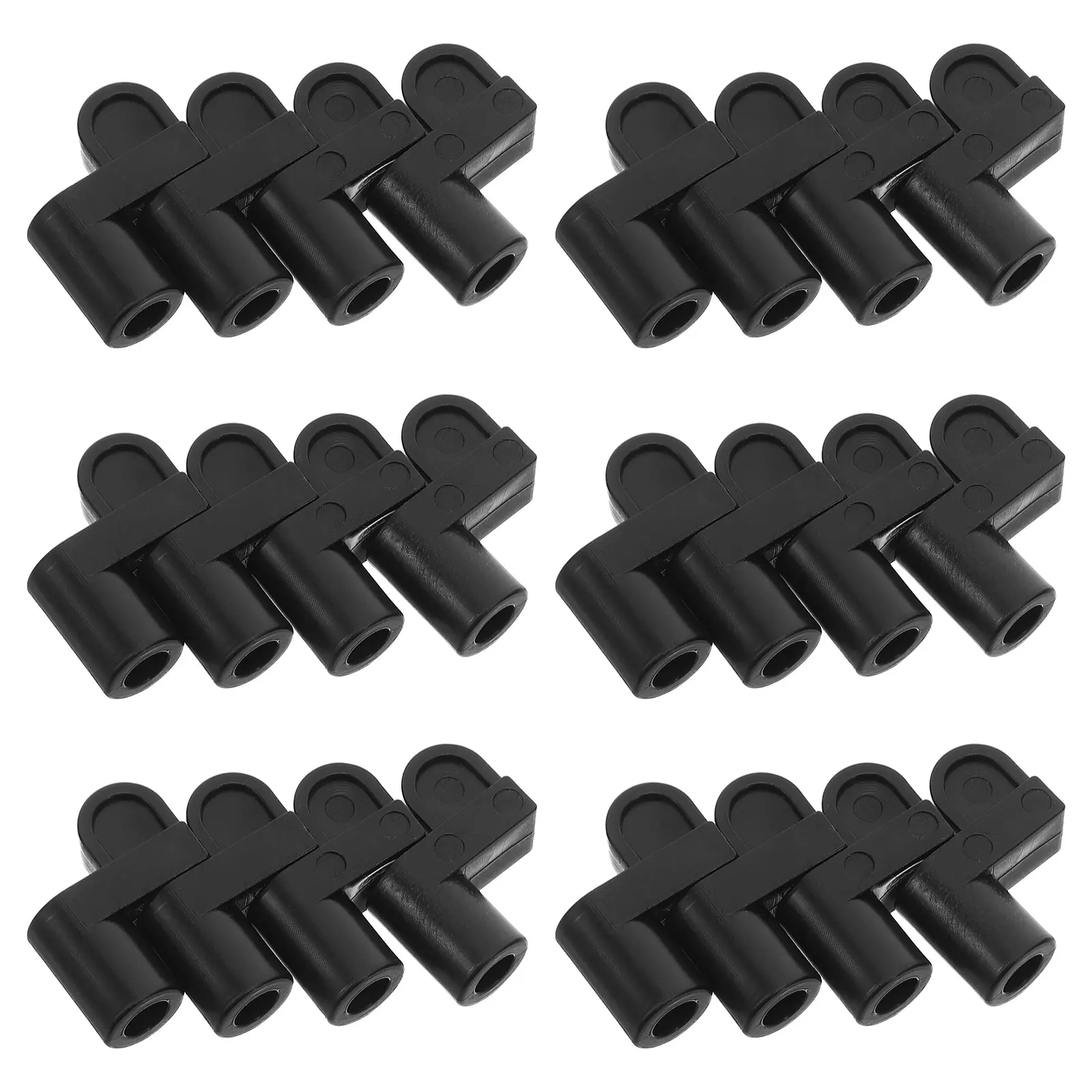 

24pcs Window Lock Latches 3-8In Adjustable Fastening Clips For Rv Exterior Screen Clamp Hardware Screen Retainer Clips