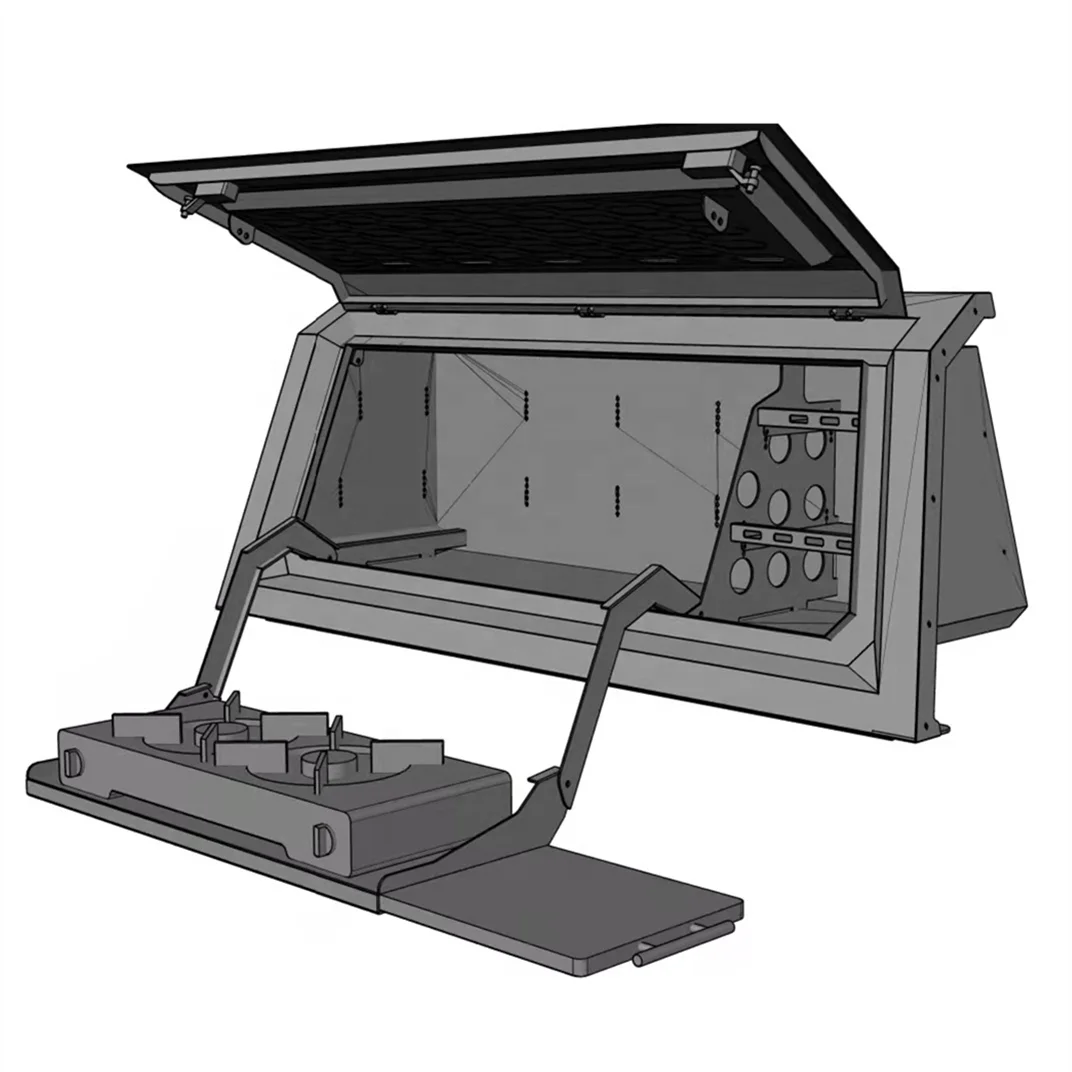 

Side Cabinet Pickup Canopy Cover Accessories For Ranger Canopy Side Cabinet