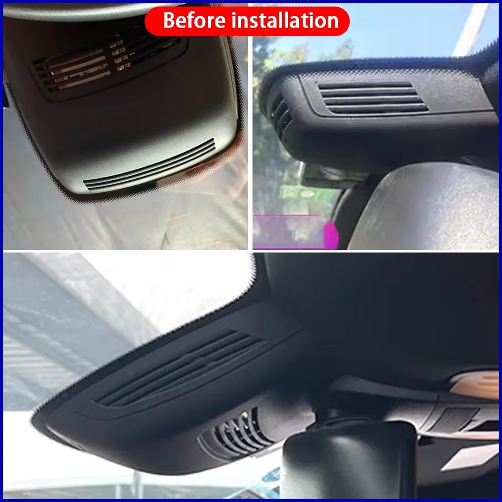 ZJCGO 4K DVR Dash Cam Wifi Front Rear Car Camera 24h Monitor for Mercedes Benz E Class W212 S212 C207 CLS C218 GLC X253 C253