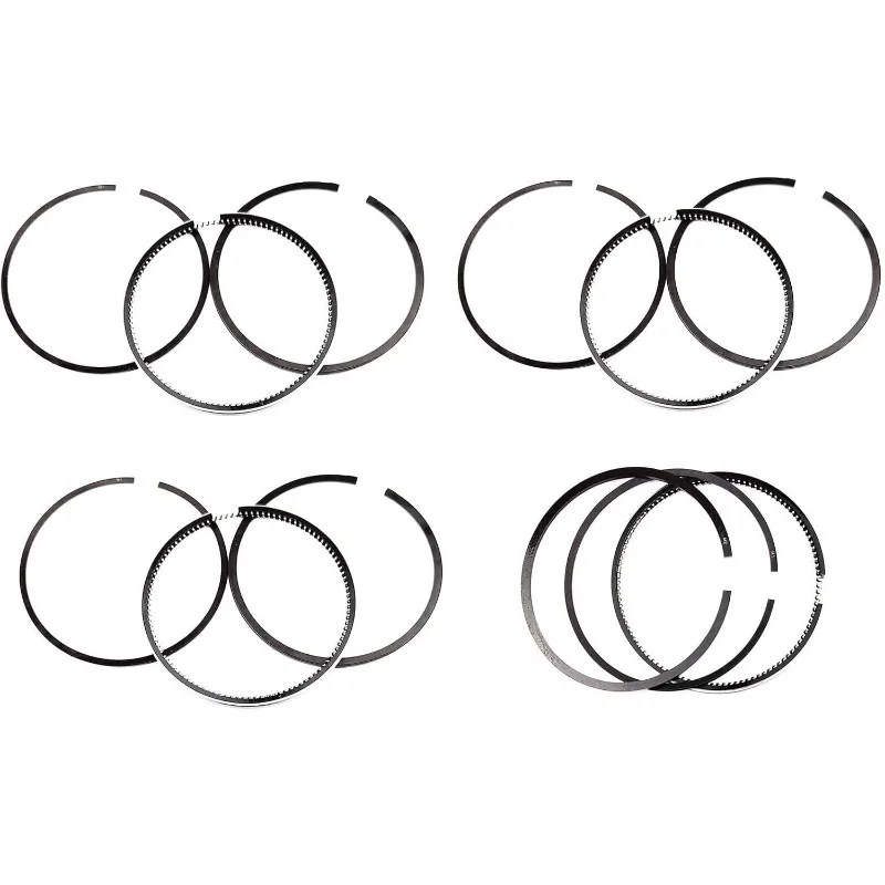 

4 Sets Piston Rings ME995214 (3.0 * 2.0 * 4.0mm) for Mitsubishi Fuso Canter 4D35 FE439 FE449 FE639 FG639 FG649 Truck Engine