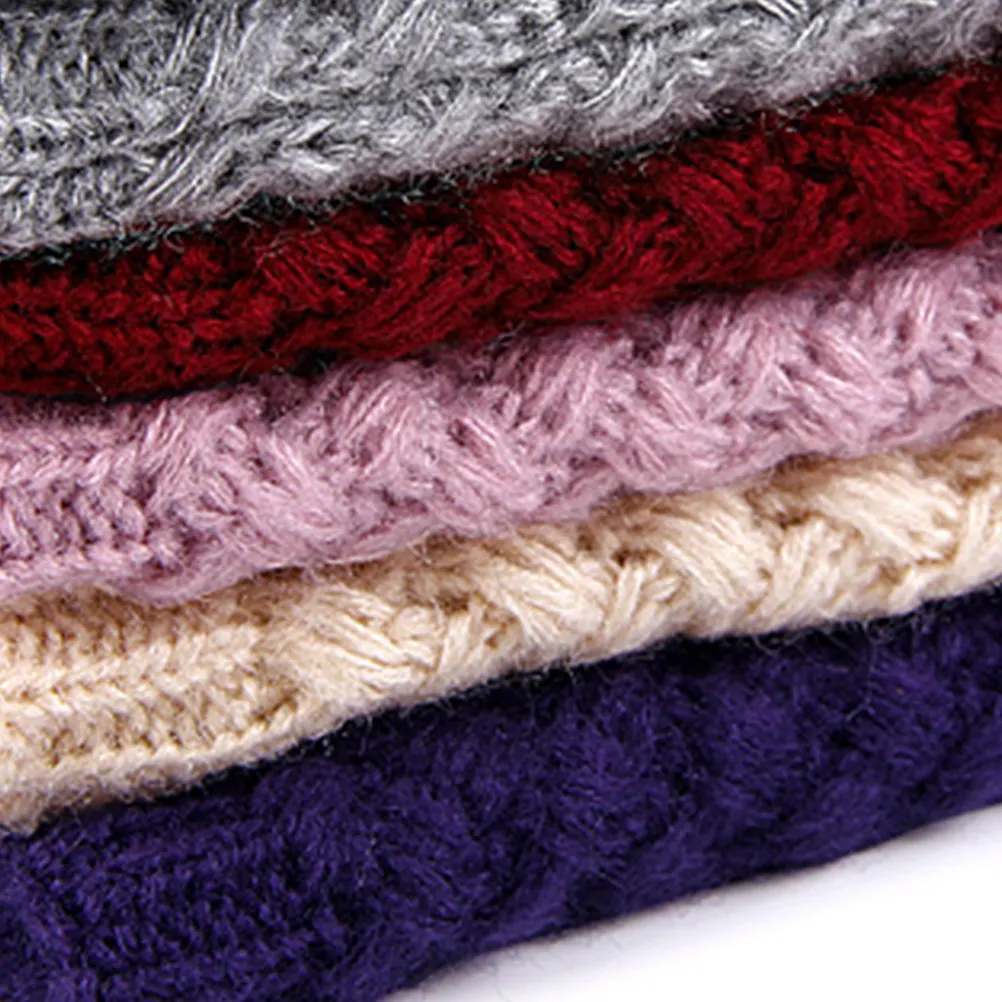 Unisex Chunky Knit Infinity Scarf Thick Warm Winter Loop Neck Warmer Soft Cozy Stylish One Size