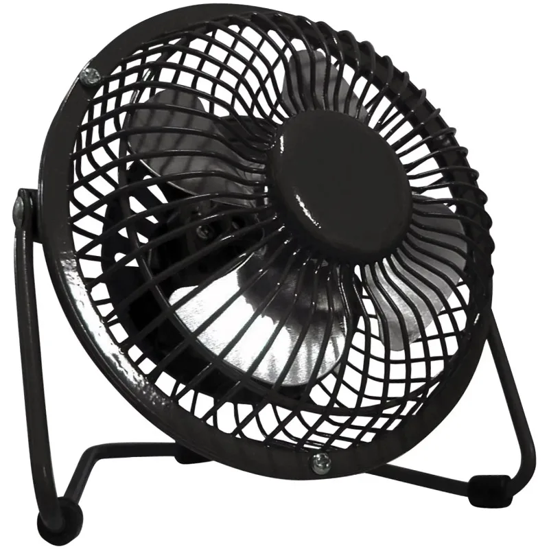 Ventilateur personnel, 4 pouces, noir