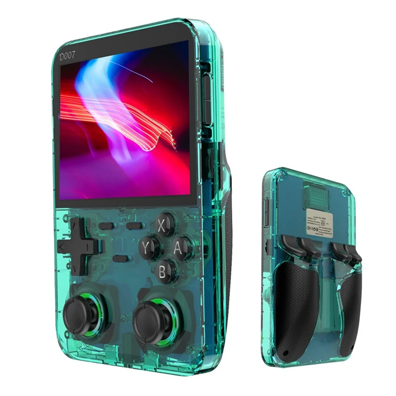 D007PLUS Handheld Retro Game Console 64G 10300 Games 3.5Inch 3D Stereo Sound Classic Nostalgic Arcade Game