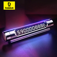 Baseus Temporary Car Parking Card Phone Number Card Plate Telephone Number Car Park Stop In Car-styling Automobile Accessories
