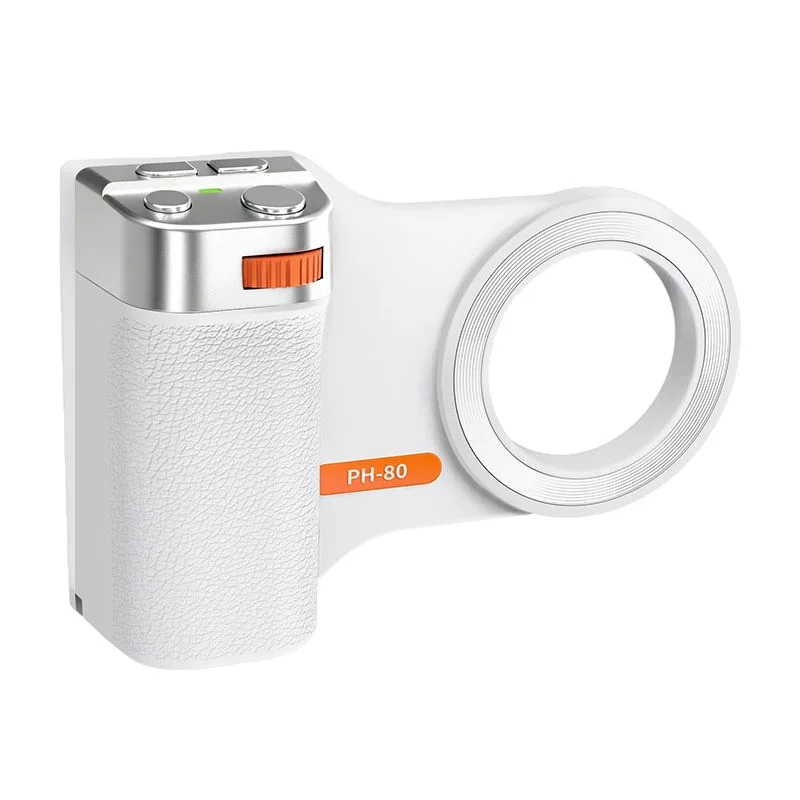 Switchable Zoom Lens, Magnetic Assist Camera, Anti-shake Grip, Bluetooth Remote Photo Stabilizer