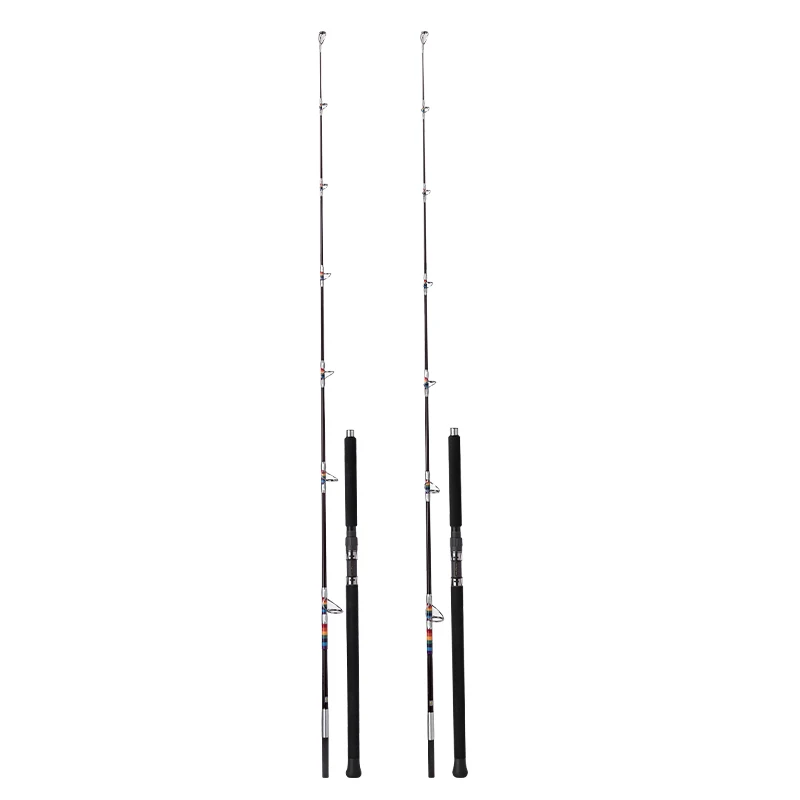 

ECOODA-GT-Fisher RP Rainbow Popping Rod, 8 ", 20kg Drag Power Tuna Rod, Big Game Fishing Rod