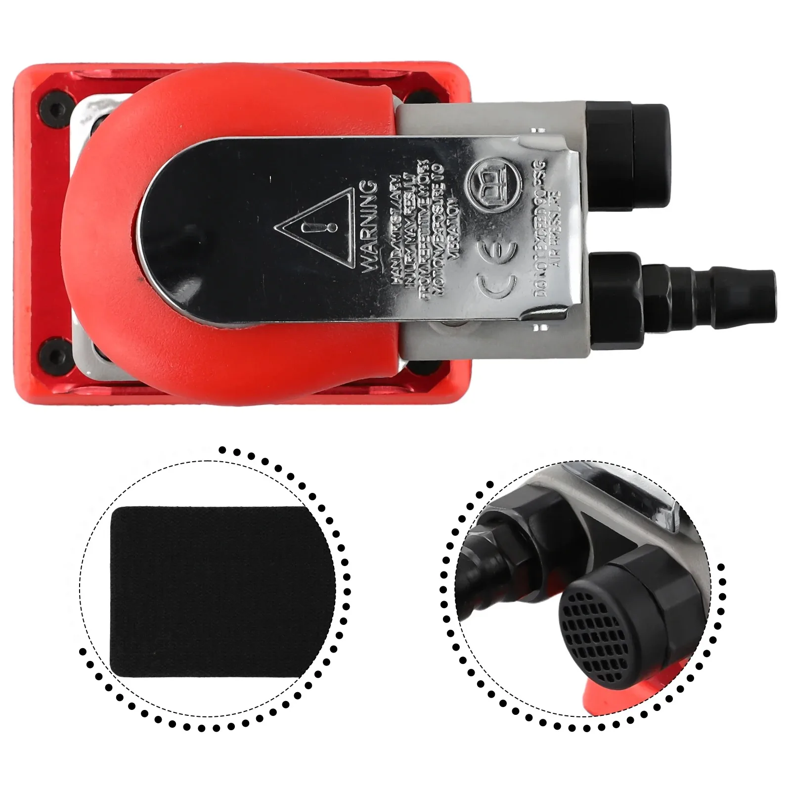 

Профессиональная воздушная шлифовальная машина 75*100 мм, квадратная пневматическая шлифовальная машина, автомобильная мебель, полировка поверхности, абразивный инструмент, аксессуары