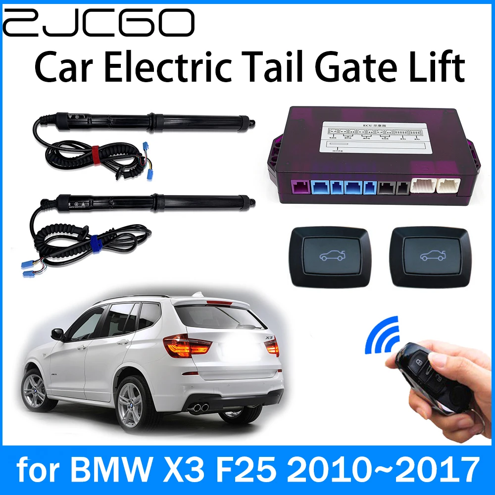 ZJCGO Car Power Trunk Electric Suction Tailgate Intelligent Tail Gate Lift Strut for BMW X3 F25 2010~2017