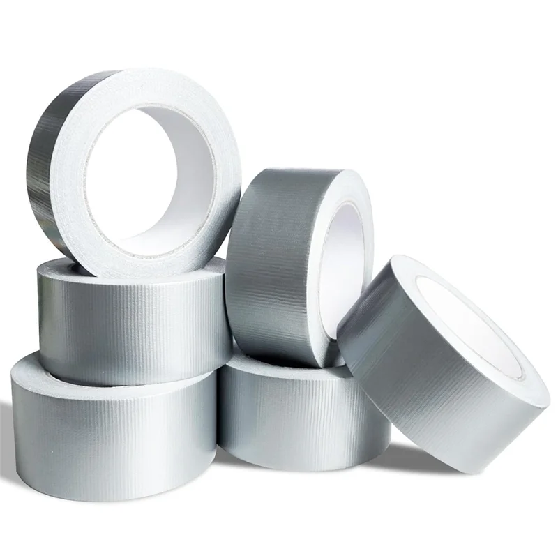 

AA81-Duct Tape Heavy Duty,2 Inch X 27 Yards,6Pack Silver Duct Tape Waterproof,Strong Flexible And Adhesive For Indoor Outdoor