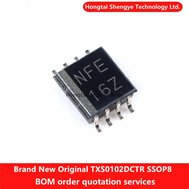 New Original Genuine TXS0102DCTR MSOP-8 2-bit Bidirectional Voltage Level Converter IC chip