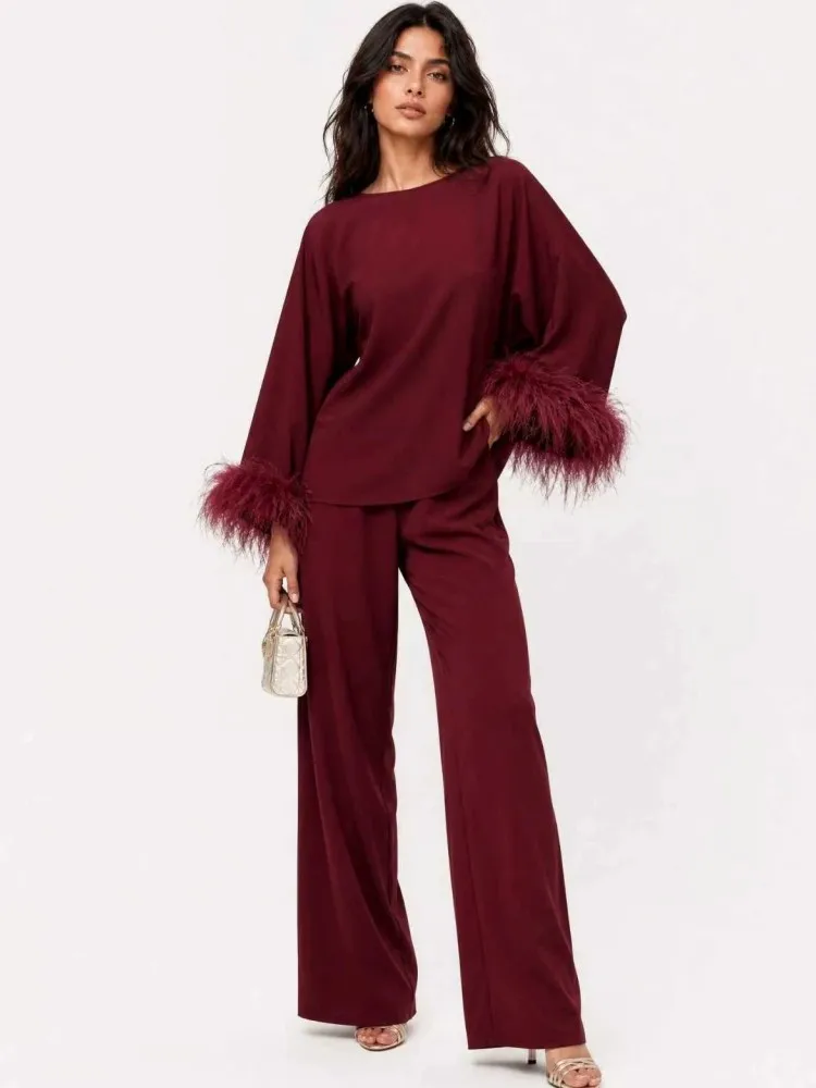 2 Piece Women Sets Dashiki African New Arrival Spring Autumn Matching Sets Two Pieces Sets Tops And Pants Suits Outfits Clothing