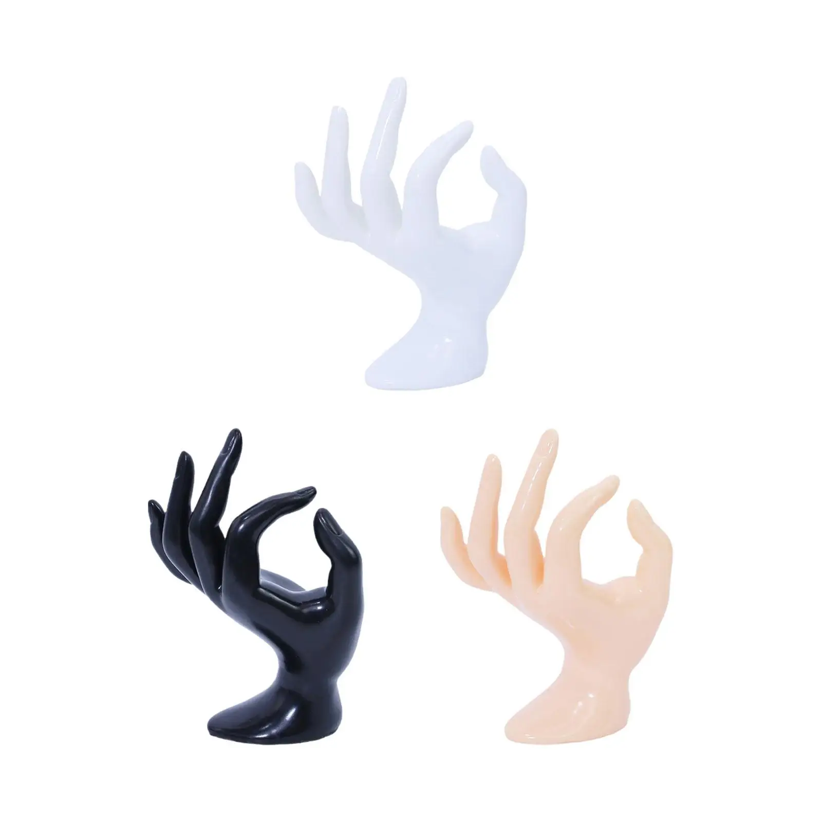 Jewelry Hand Display Holder/ Female Mannequin Hand/ Decorative Bracelet Gloves Ring Display Stand for Shows Shops Home Stores
