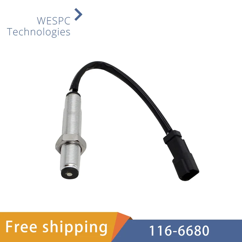 

116-6680 AS-Speed Sensor 1166680 replacement For Caterpillar CAT 924G 914G 797 793F Excavator M312 M315