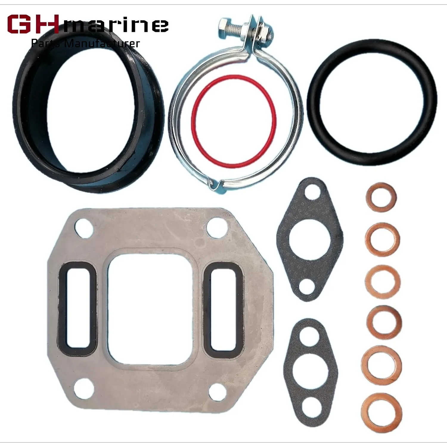 Gasket Kit  for Volvo Penta Diesel 31 32 41 42 43 44 300 D31 D32 D41 D42 D43 D44 D300 3581528 861260 3582563 876108 876312
