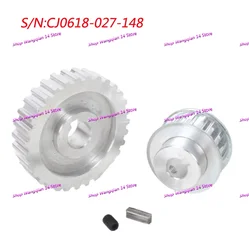 Metal Synchronous Pulley Gear Motor Belt Gear Drive Wheel Gear S/N Cj0618 Mini Lathe Gears , Metal Cutting Machine Gears