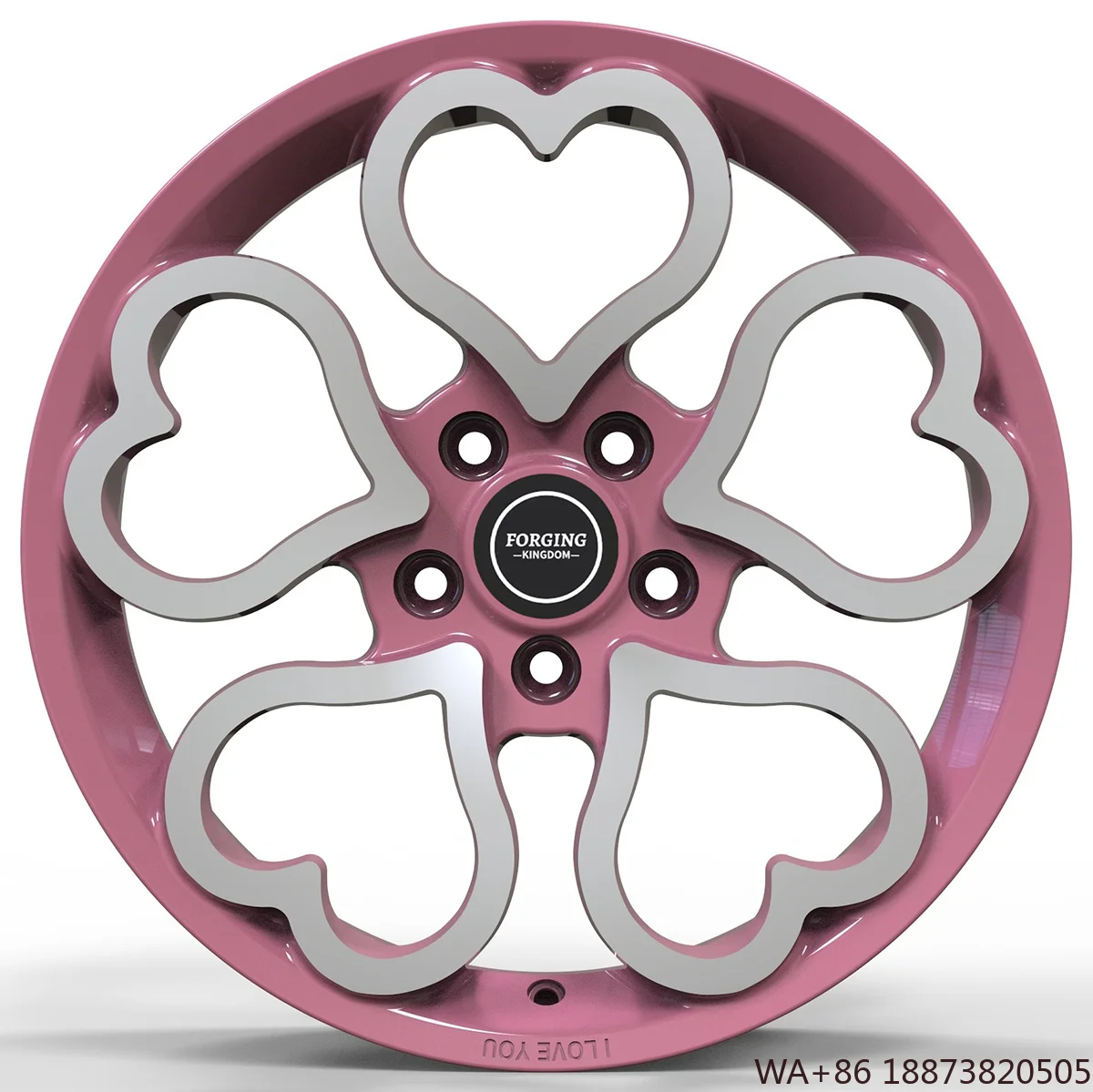 Xianglun New Condition Love Shape Forged Wheel Hub Aluminum Alloy Multi-Model Fit 15-26 Inches Available 35mm 40mm 25mm 98mm 30m