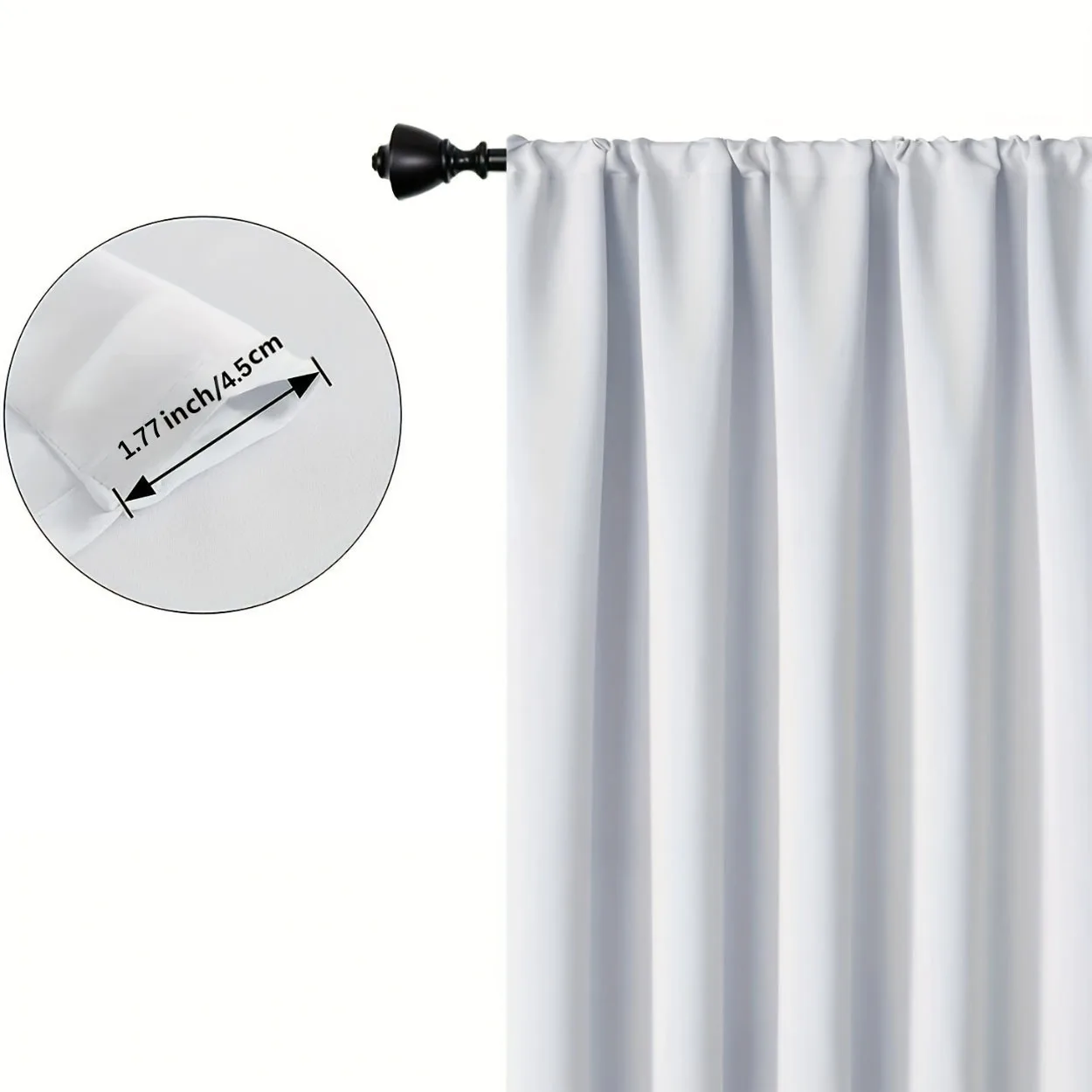 Sci-Fi Tunnel Booth Window Curtain 2 Panels,Retro British Telephone Box Blue Light Burst Space Pattern,Drapes for Living Curtain